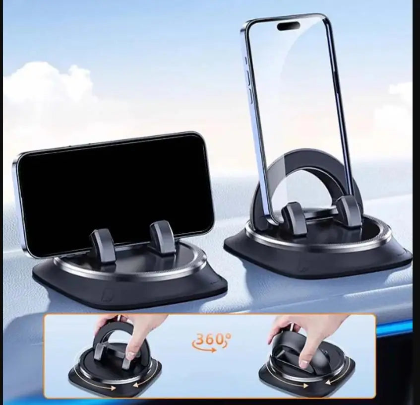 360 Degree Rotation Car Phone Holder Dashboard Stand